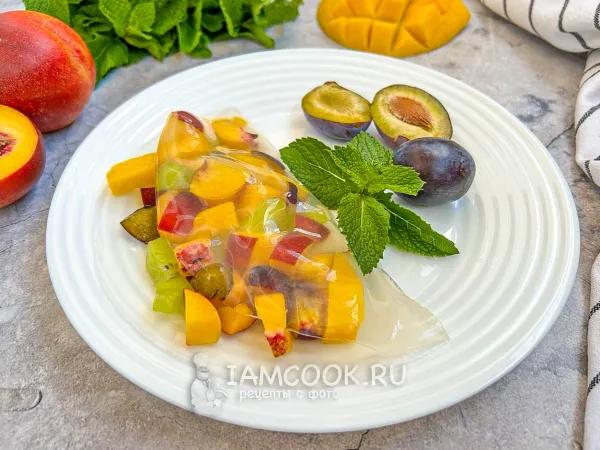 Фото блюда: Прозрачные блины (из агар-агара)