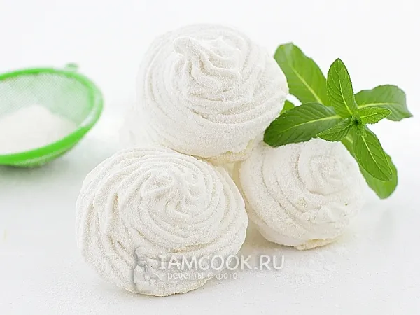 Фото готового блюда: Зефир ванильный