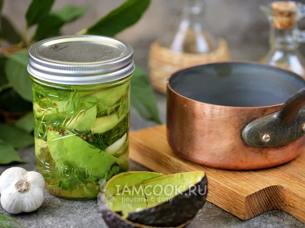 Фото готового блюда: Маринованное авокадо