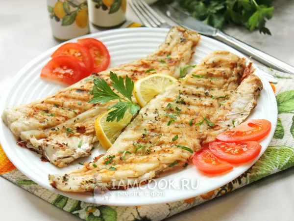 Фото блюда: Судак на электрическом гриле