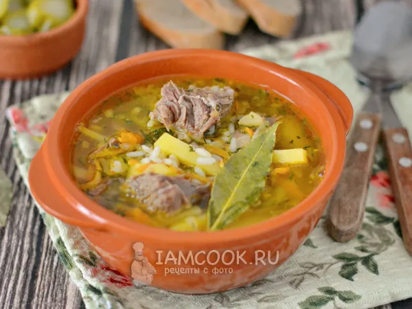 Фото блюда: Рассольник с тушенкой и рисом