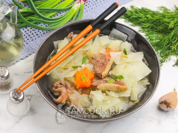 Фото блюда: Оританг (корейский суп из утки)