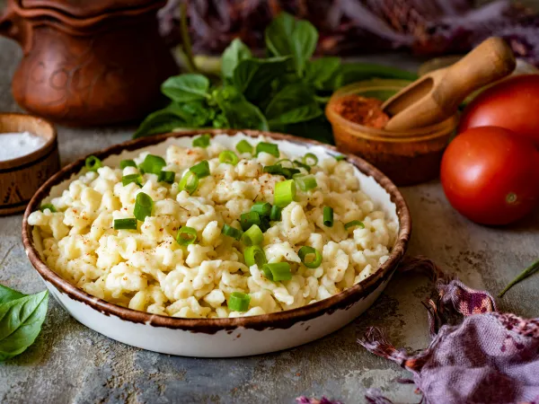 Фото блюда: Шпецле (немецкие клецки)