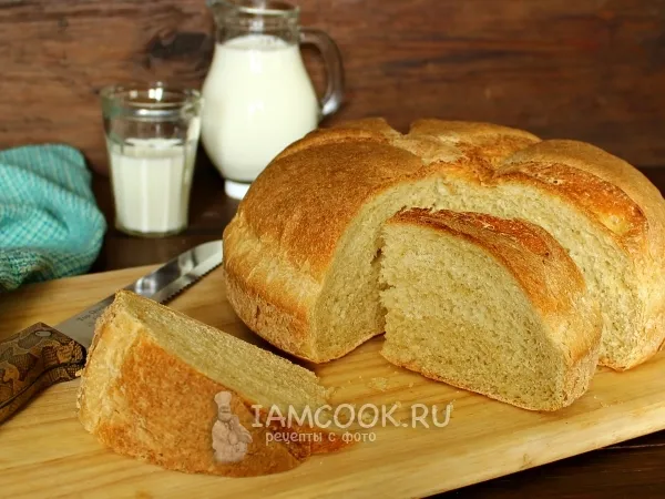 Фото готового блюда: Кукурузный хлеб на опаре