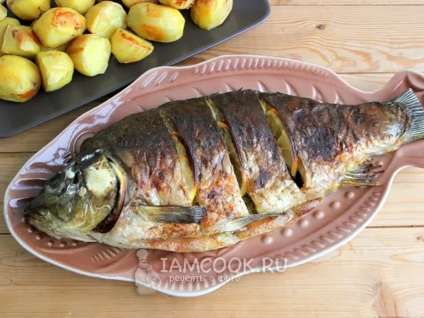 Фото блюда: Карп в духовке