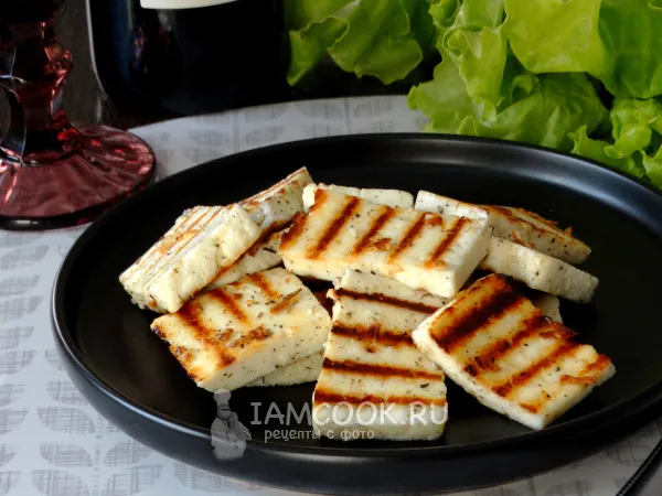 Фото блюда: Жареный адыгейский сыр