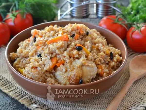 Фото готового блюда: Плов из полбы