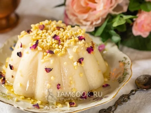 Фото блюда: Бланманже (классический рецепт)