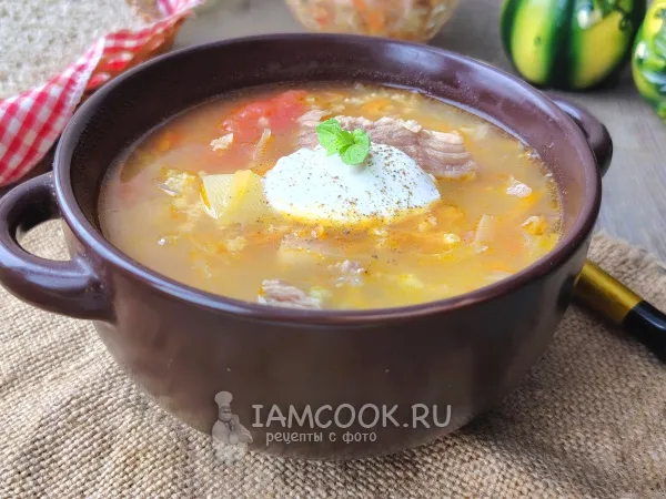 Фото готового блюда: Капустняк из квашеной капусты с пшеном