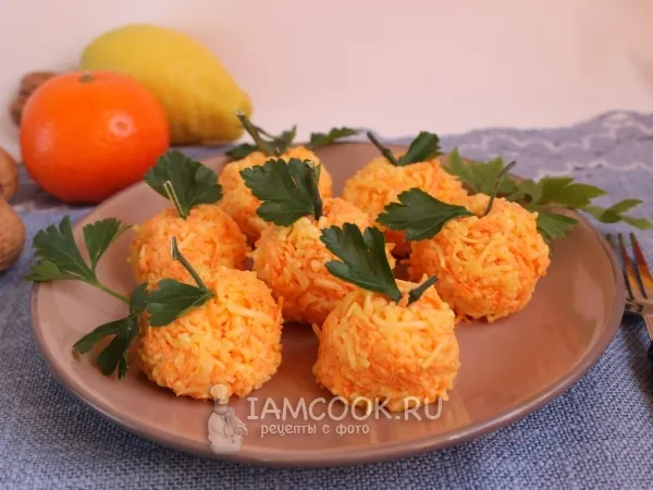 Фото блюда: Закуска «Персики»