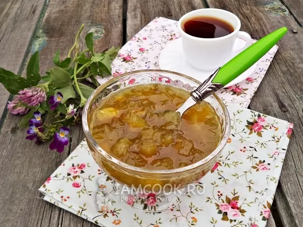 Фото готового блюда: Варенье из ревеня с апельсином