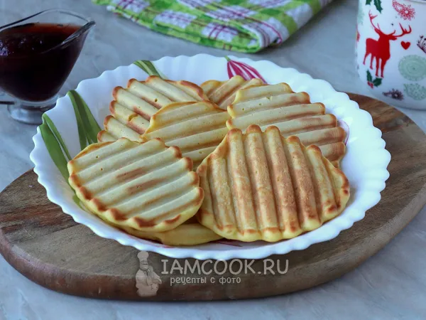 Фото готового блюда: Венские вафли на гриле