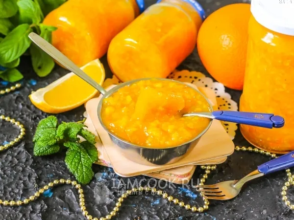 Фото блюда: Апельсиновый конфитюр