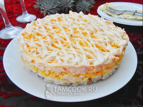 Фото блюда: Салат «Селедка под снегом»