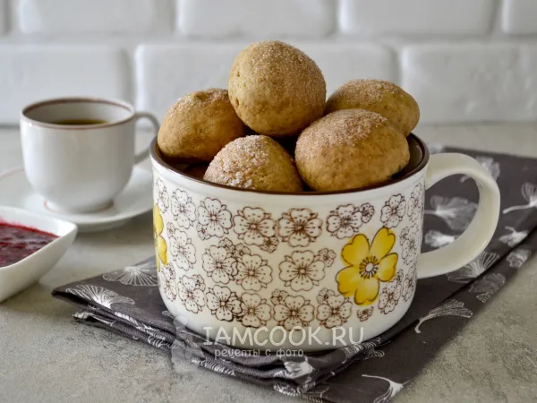 Фото готового блюда: Постное печенье на огуречном рассоле