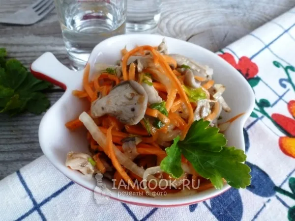 Фото блюда: Вёшенки по-корейски