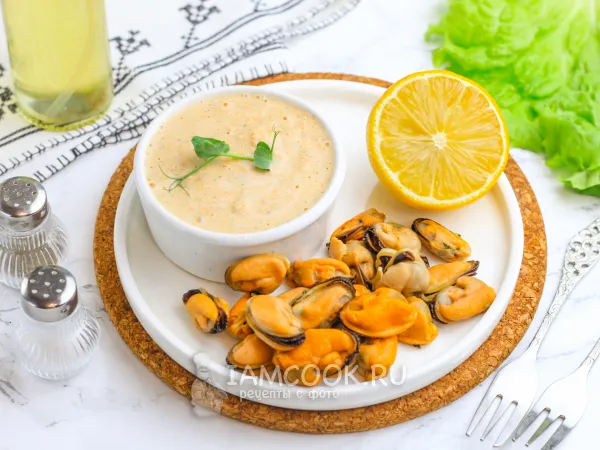 Фото блюда: Соус с мидиями