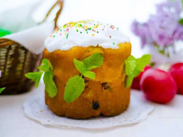 Фото готового блюда: Пасхальные куличи на молоке