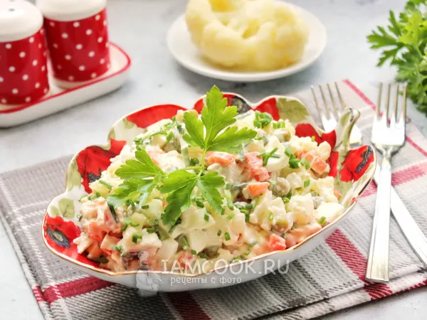Фото блюда: Салат «Парижский»