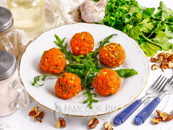 Фото готового блюда: Пхали из моркови по-грузински