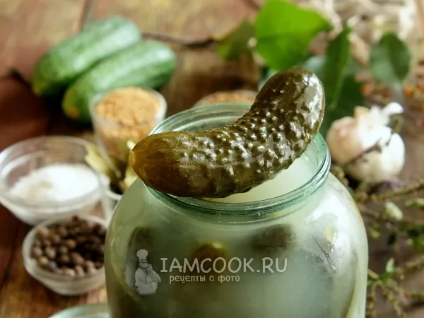 Фото блюда: Засолка хрустящих огурцов на зиму