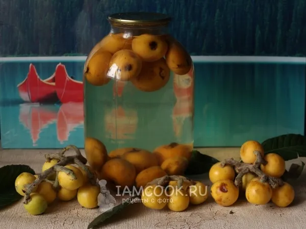 Фото готового блюда: Компот из мушмулы на зиму