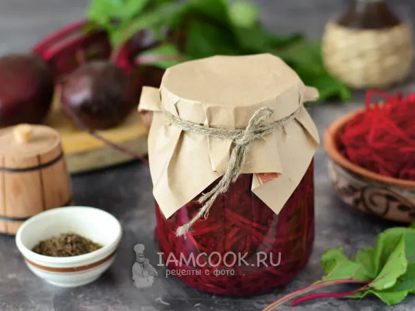 Фото блюда: Квашеная свекла на зиму