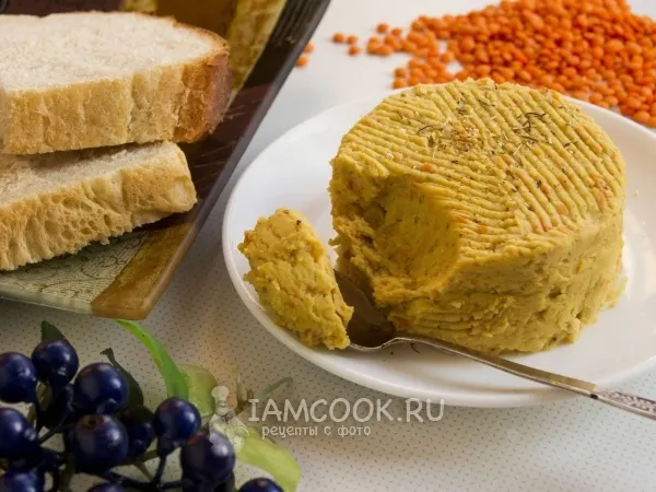 Фото готового блюда: Чечевичный паштет с морковью