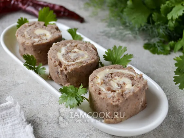 Фото блюда: Рулет из фасоли по-армянски