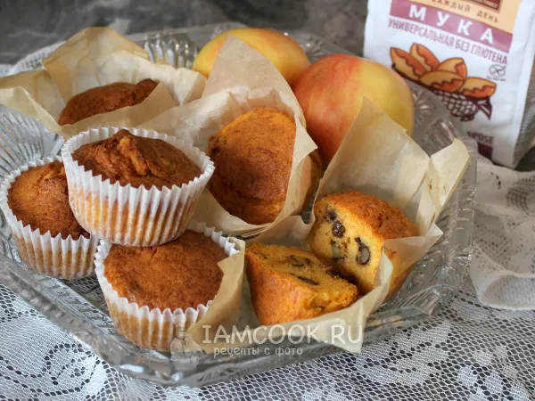 Фото блюда: Морковные кексы без глютена