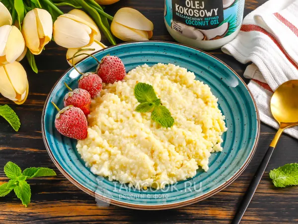 Фото блюда: Пшенная каша на кокосовом молоке