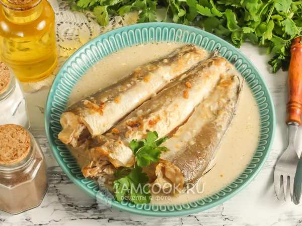 Фото блюда: Рыба в горчичном соусе в духовке