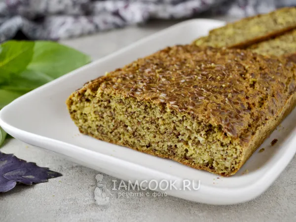 Фото готового блюда: Хлеб из зеленой чечевицы