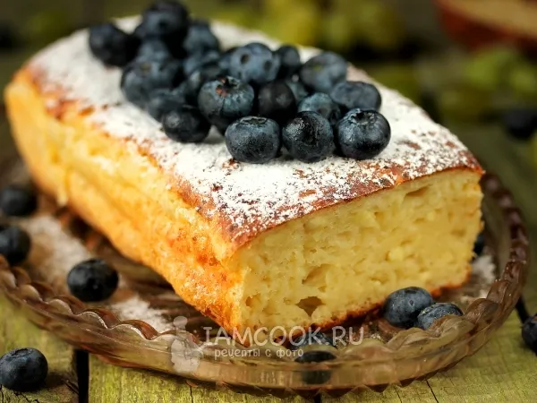 Фото блюда: Влажный творожный кекс