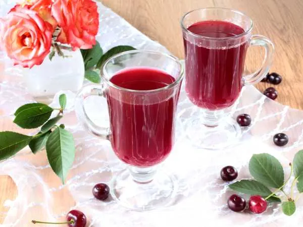 Фото готового блюда: Морс из вишни