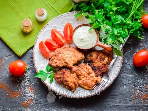 Фото блюда: Отбивные из индейки в соевом соусе