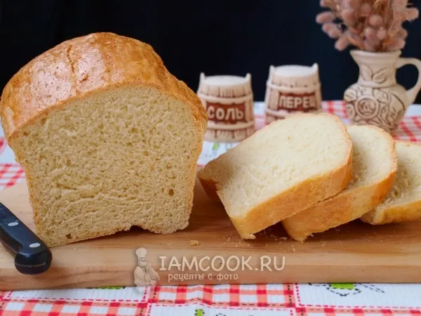 Фото блюда: Хлеб на кефире на дрожжах