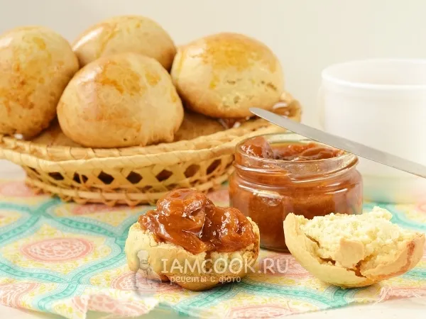 Фото блюда: Булочки на кефире в духовке