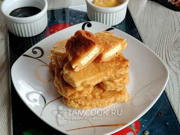 Фото готового блюда: Жареный тофу в кляре