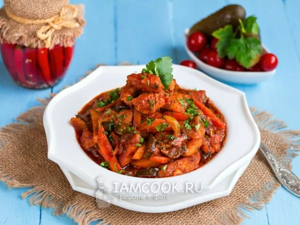 Фото блюда: Азу из индейки