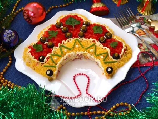 Фото блюда: Салат «Русская красавица»