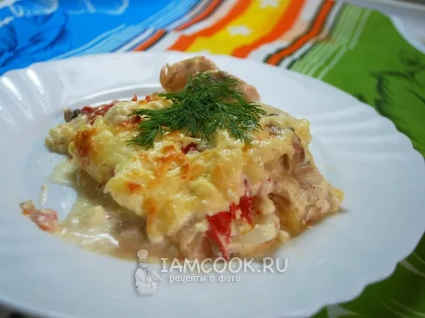 Фото блюда: Куриная запеканка по-французски