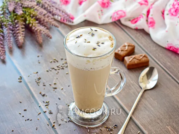 Фото блюда: Кофе с лавандой