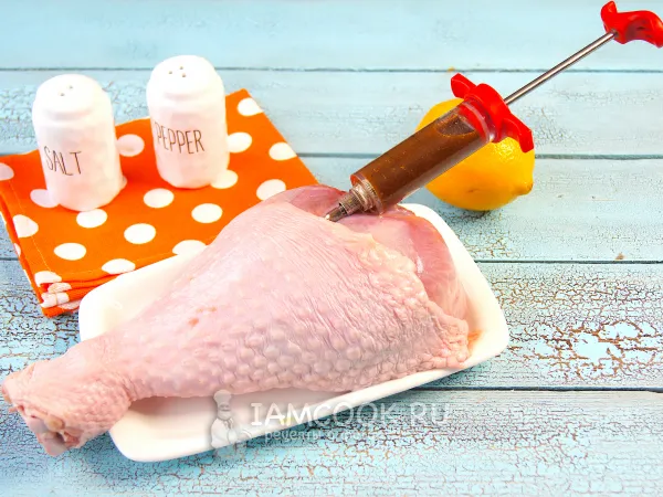 Фото готового блюда: Маринад для голени индейки (перед запеканием в духовке)