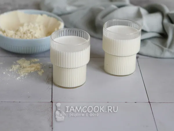 Фото блюда: Протеиновый коктейль на молоке