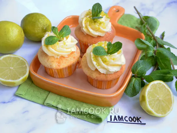Фото блюда: Капкейки «Мохито»