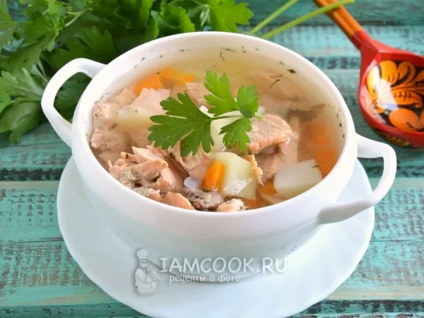 Фото блюда: Уха из гольца