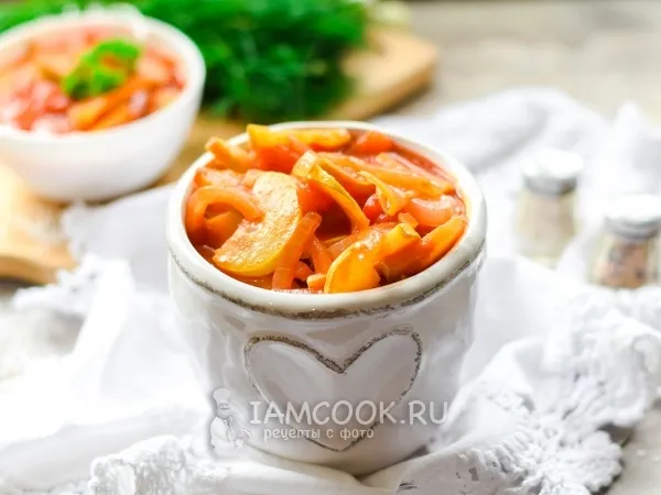 Фото блюда: Салат из кабачков на зиму без стерилизации