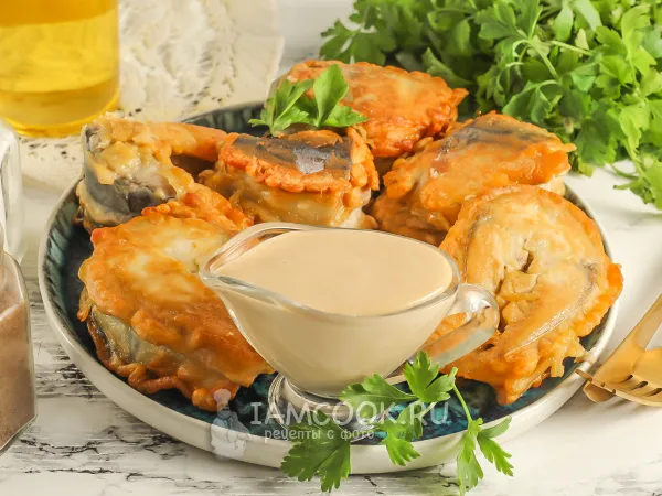 Фото блюда: Кляр для рыбы с майонезом (+жареная рыба)