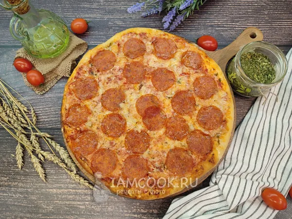 Фото блюда: Пицца Диабло (Дьябло)